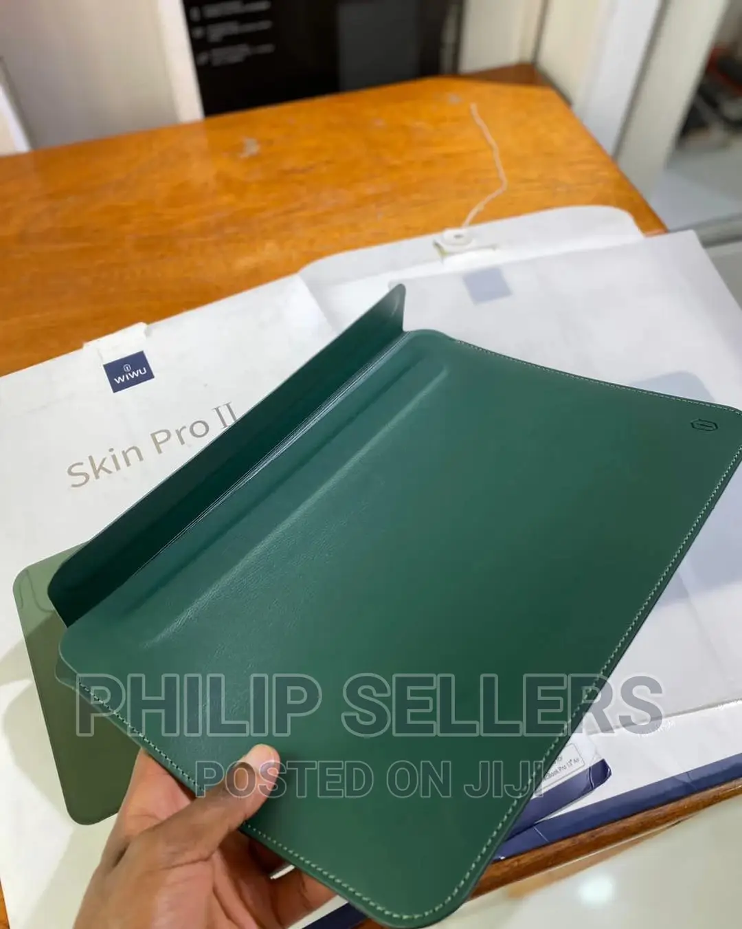 Wiwu Skin Pro 2 Leather Bag New Macbook Air + Pro 13"