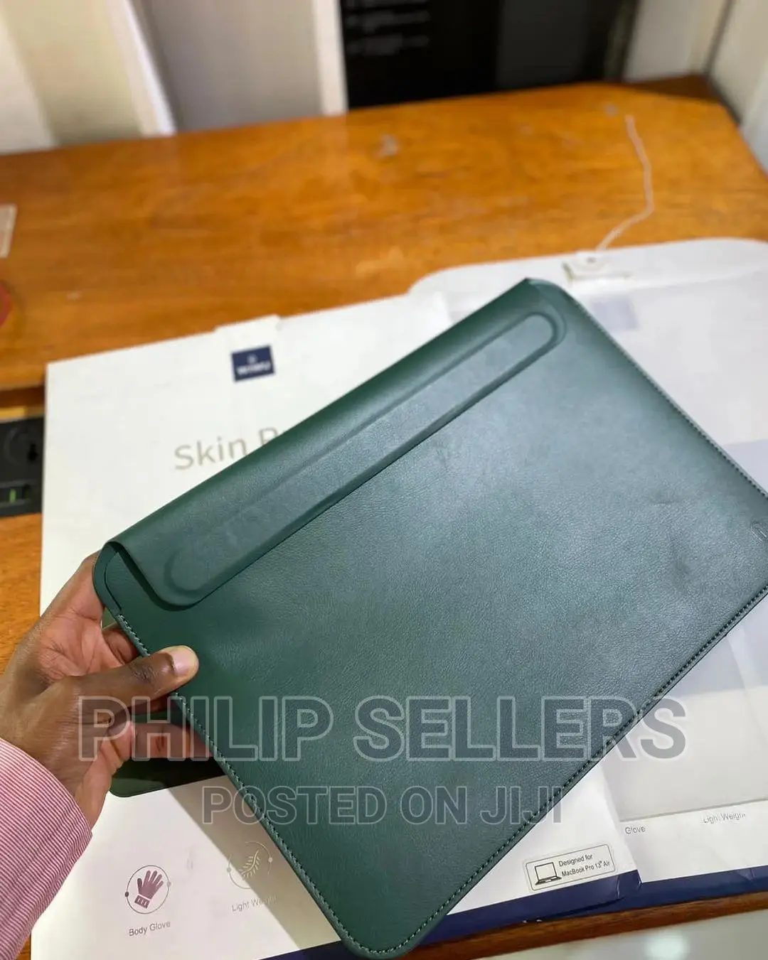 Wiwu Skin Pro 2 Leather Bag New Macbook Air + Pro 13"