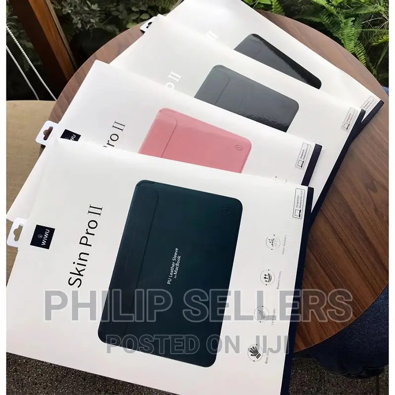 Wiwu Skin Pro 2 Leather Bag New Macbook Air + Pro 13"