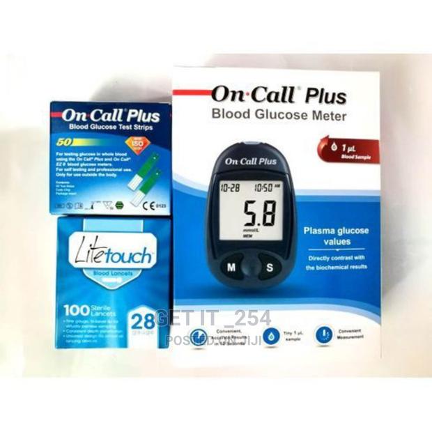 Complete Glucometer Machine - main view