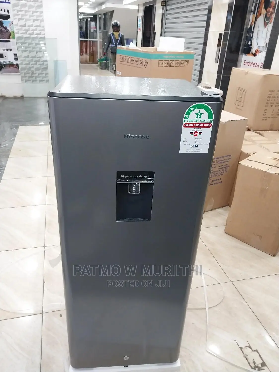 Refrigerator-Refrigerator Hisense Ref176dr Fridge 176l