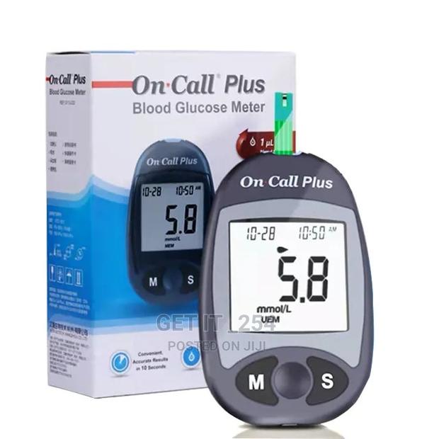 Glucometer Machine - main view