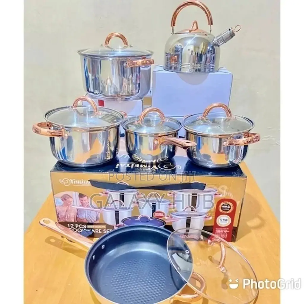 12pc Bominox Cookware