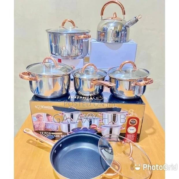 12pc Bominox Cookware