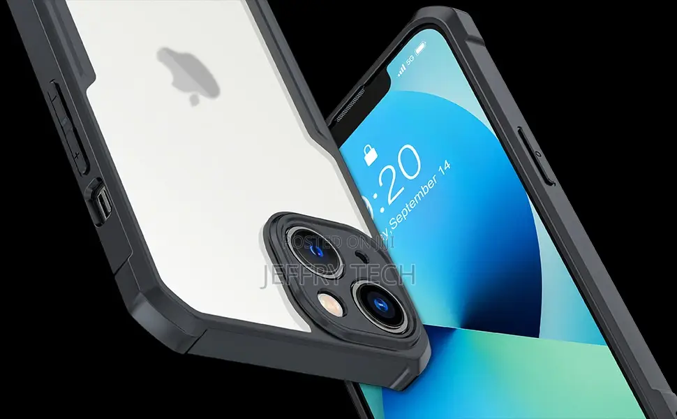 RIGGEAR Xundd iPhone 13 Back Cover Case (PC + TPU | With Int
