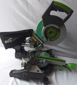Mitre Saw -Evolution Multipurpose Sliding 255mm 240v Ex-Uk .