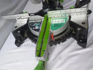 Mitre Saw -Evolution Multipurpose Sliding 255mm 240v Ex-Uk .