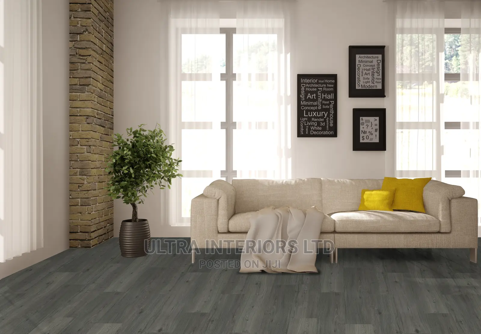 Grey PVC Tiles
