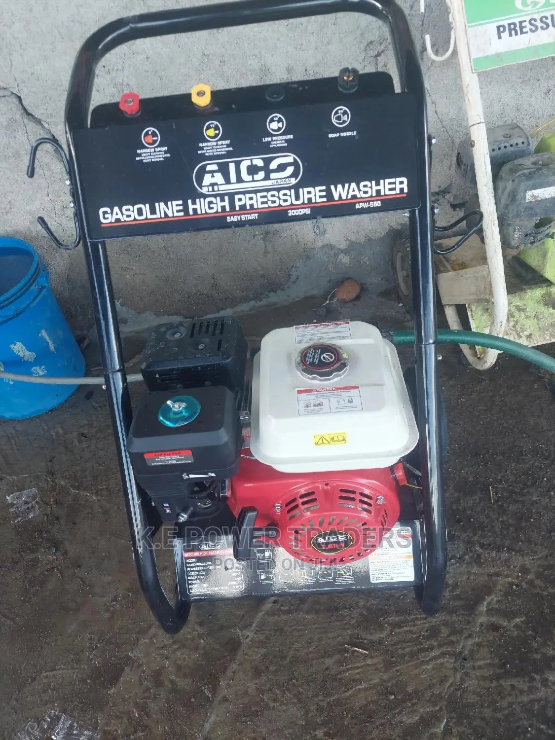 Cost Efficient Gasoline High Pressure Car Wash Machine