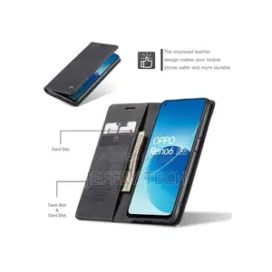 Caseme for Oppo Reno 6 5G Case Shockproof Card Holder Case C