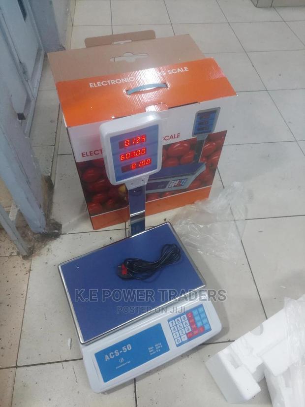 Modern 50kg Price Weighing Scale - main view