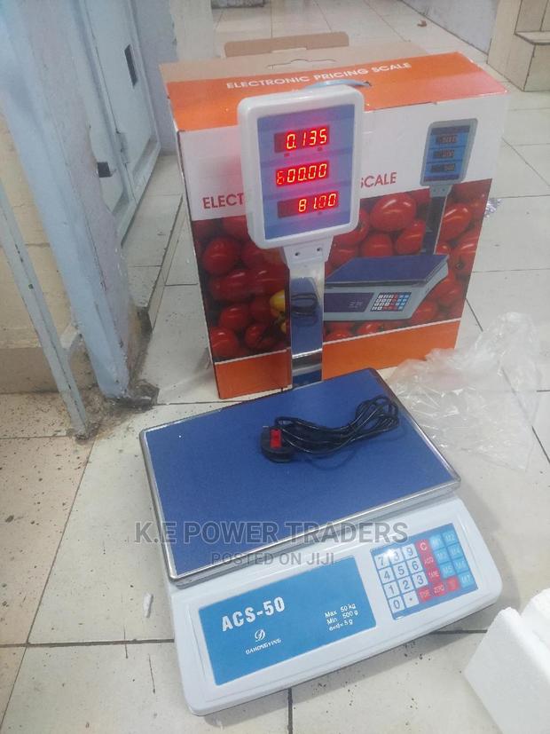Generic Electronic Digital Price Computing Scale 50kg