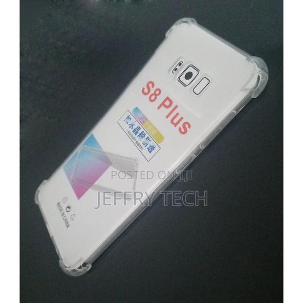 Anti-Shock Back Cover for Samsung Galaxy S8 Plus - Transpare - main view