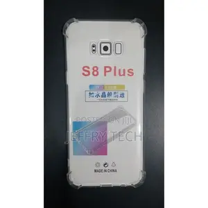 Anti-Shock Back Cover for Samsung Galaxy S8 Plus - Transpare