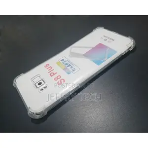 Anti-Shock Back Cover for Samsung Galaxy S8 Plus - Transpare