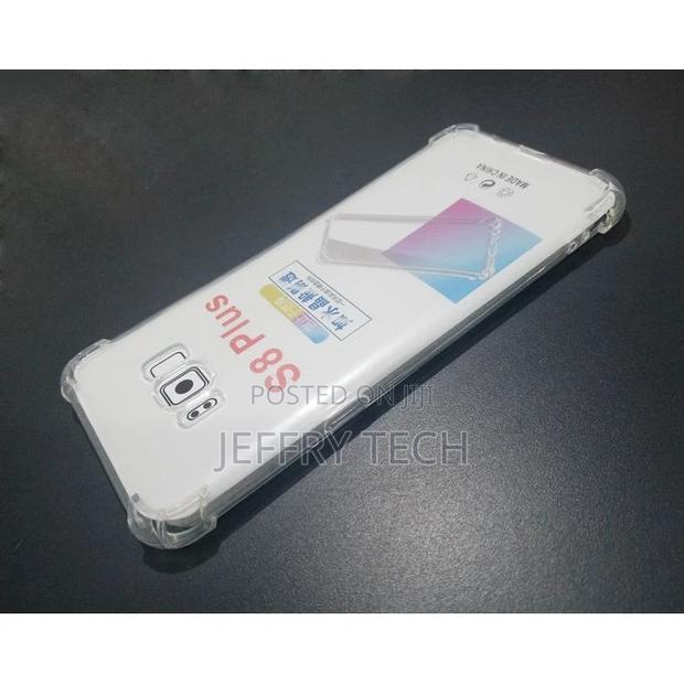 Anti-Shock Back Cover for Samsung Galaxy S8 Plus - Transpare - thumbnail 4