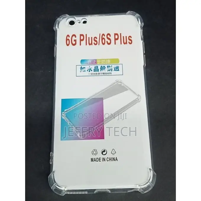 Back Cover Anti Shock for iPhone 6 Plus / 6s Plus - Transpar