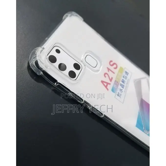 Anti Shock Cover Cover for Samsung Galaxy A21s - Transparent