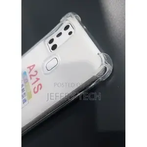Anti Shock Cover Cover for Samsung Galaxy A21s - Transparent