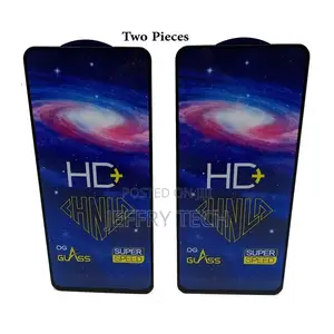 Glass Screen Protector for Samsung Galaxy A71 - 2pcs - Black