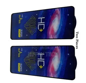 Glass Screen Protector for Samsung Galaxy A71 - 2pcs - Black