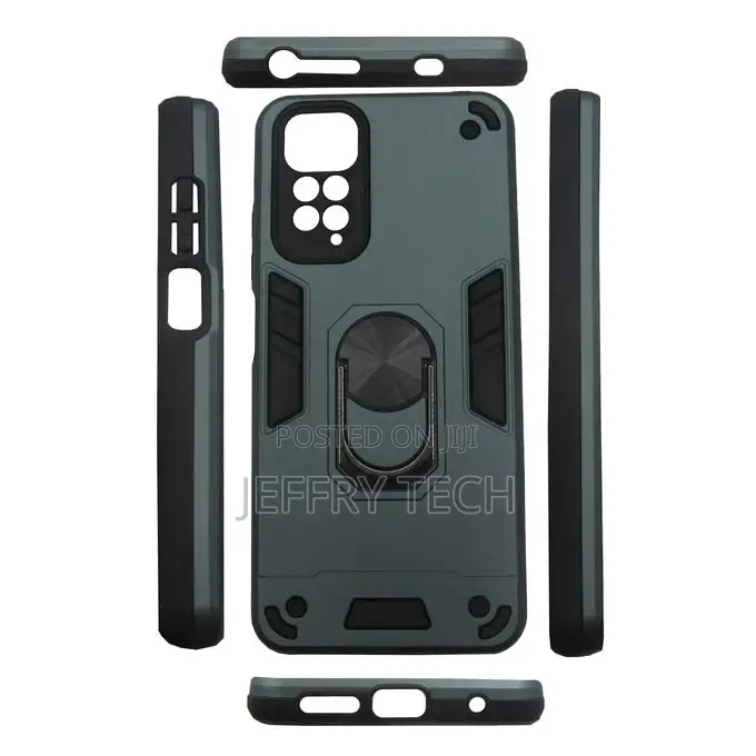 Finger Ring Magnetic Case for Xiaomi Redmi Note 11 4G / Note