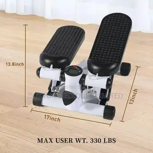 Mini Stepper With Resistance Band, Stair Stepping Fitness