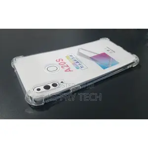 Anti-Shock Back Cover for Samsung Galaxy A20s - Transparent