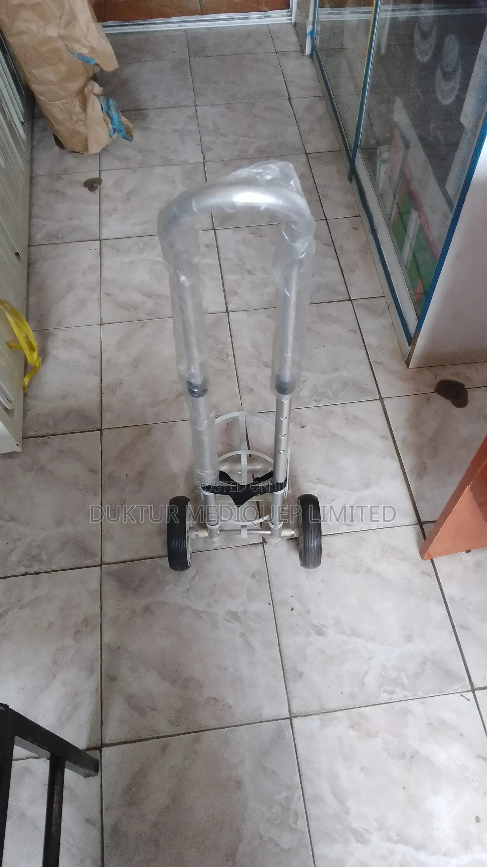 415l/600l Hand Medical Ioxygen Gas Cylinder Trolley/Cart