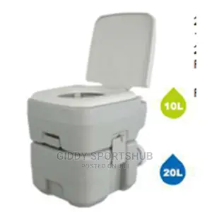 20L Portable Camping Toilet With Piston Pump