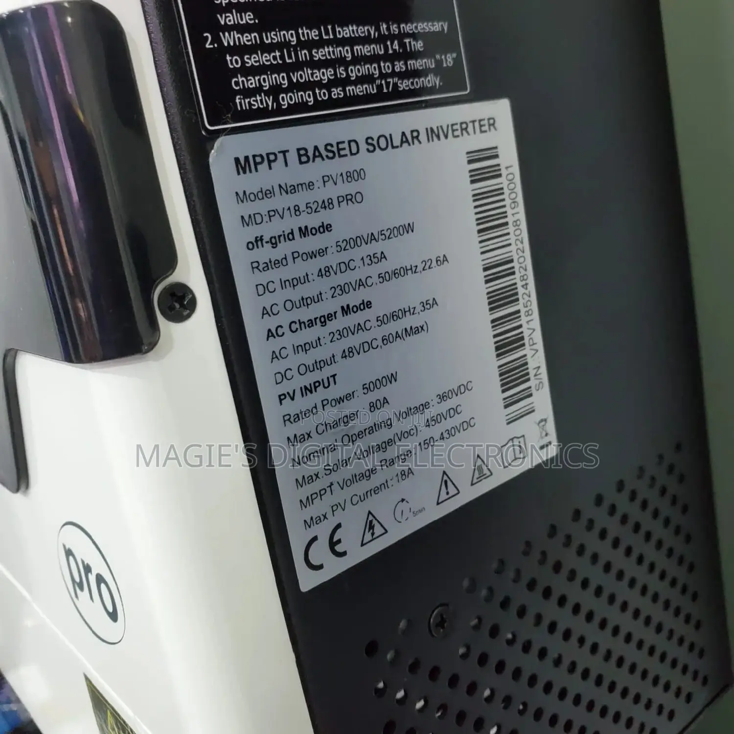 MPPT Solar Inverter 5kva