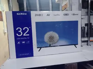SARDIN Frameless 32" Digital HD LED TV - Black