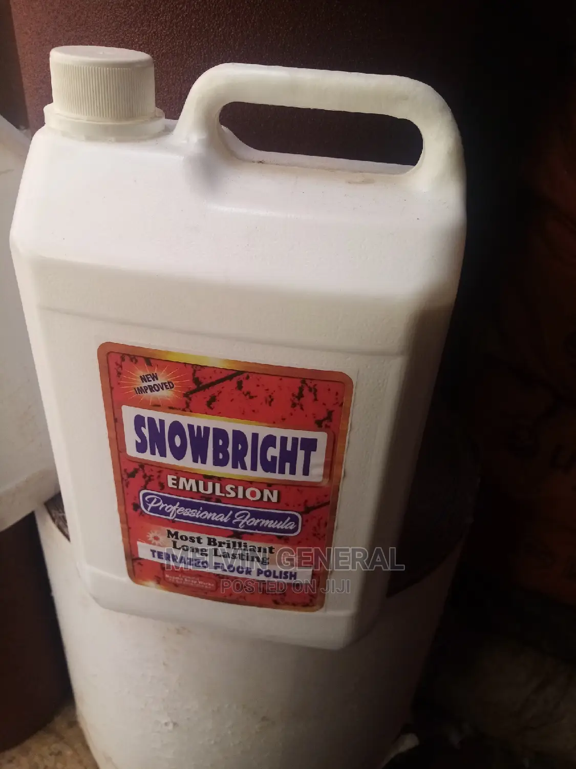 New Improved Snowbright Terrazzo Polish