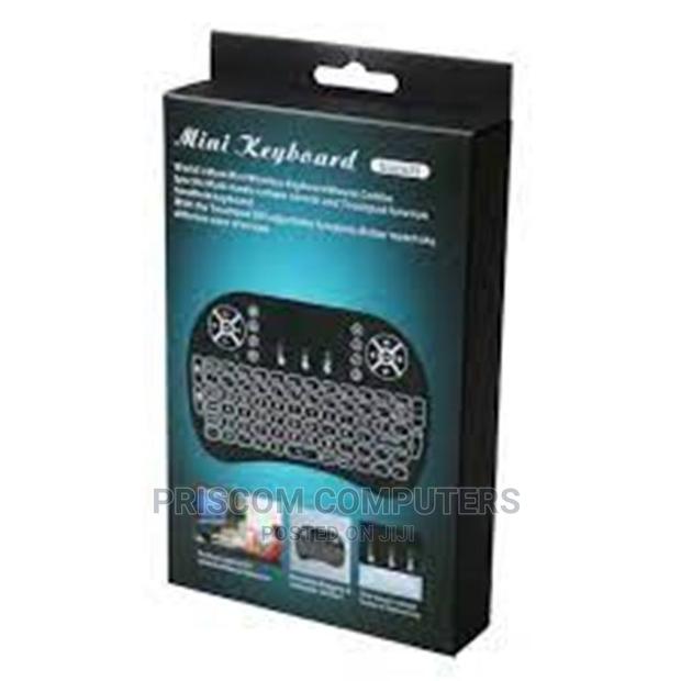 2.4 GHZ Mini Wireless Keyboard With Backlight Rechargable - main view
