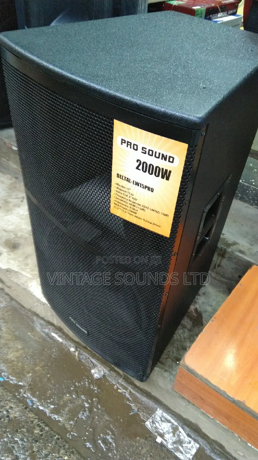 Speaker Pro Sound 15 Inches 2000 Watts