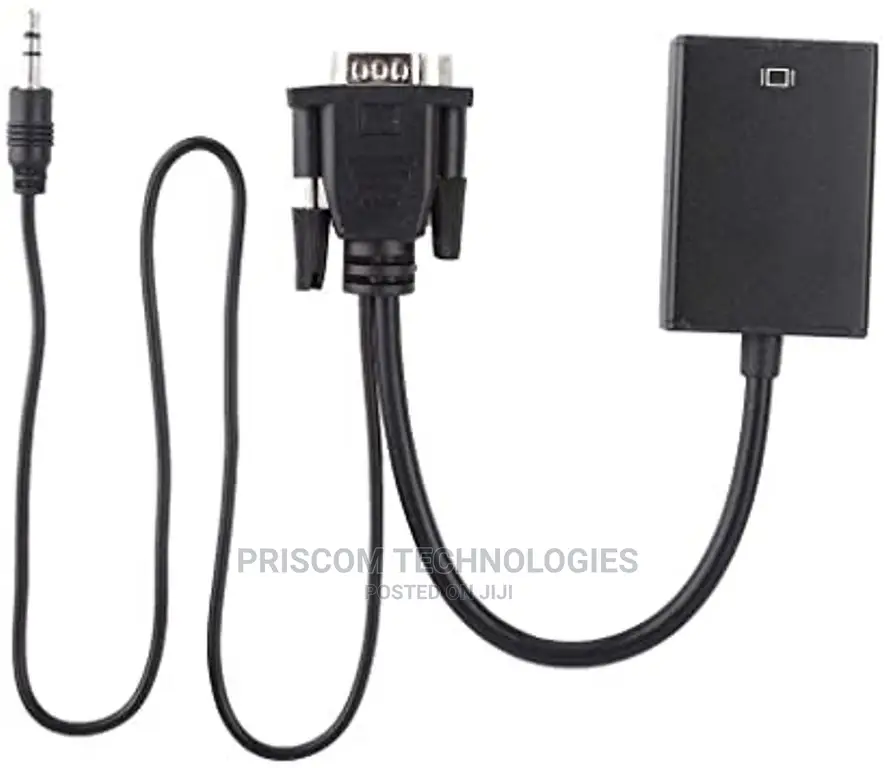 VGA To HDMI Adapter Converter With Audio 1080PX