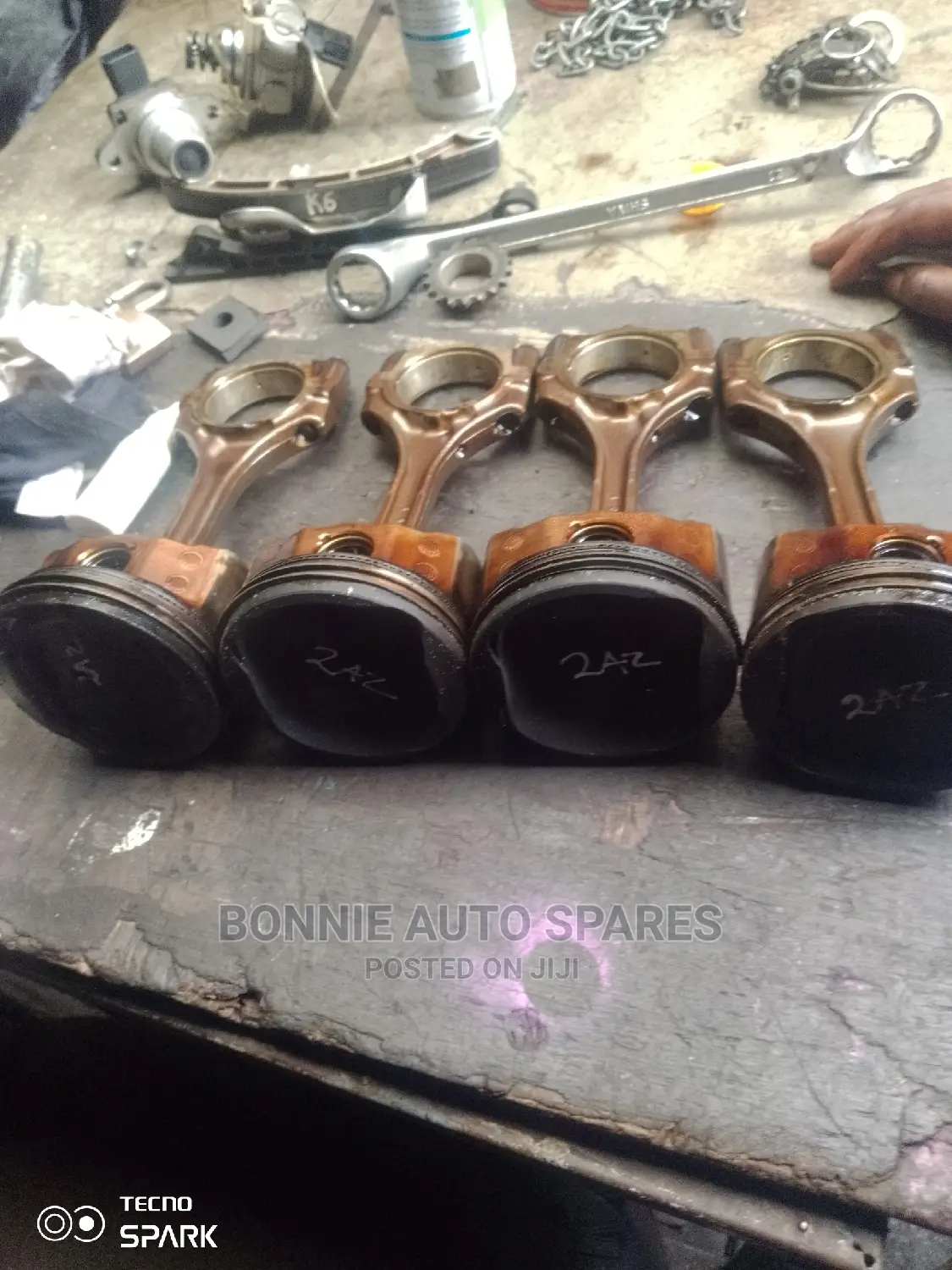 2AZ Engine Piston