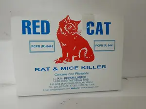 Red Cat Rodenticide 2grams , 12 Pieces / 1dozen