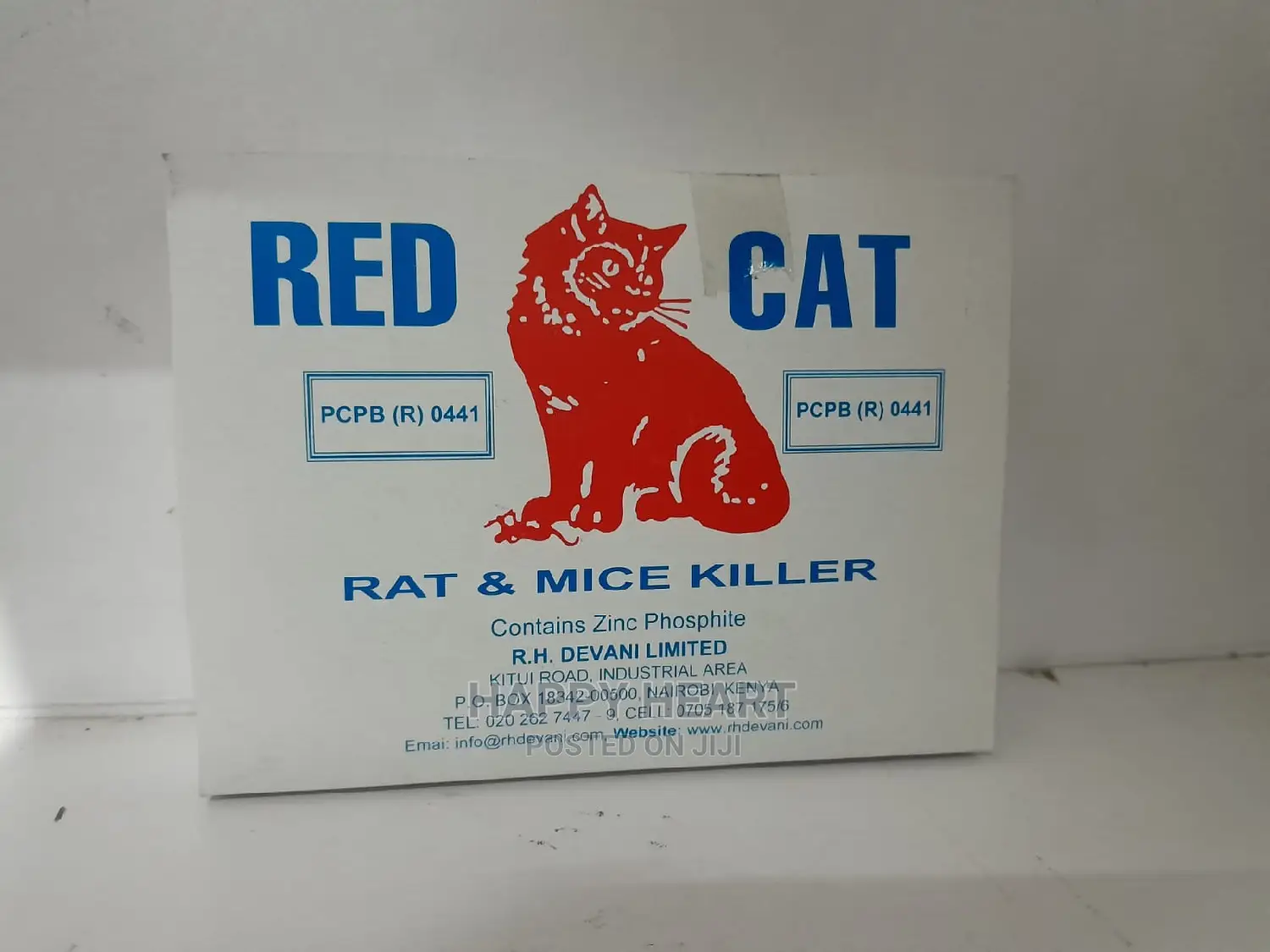 Red Cat Rodenticide 2grams , 12 Pieces / 1dozen