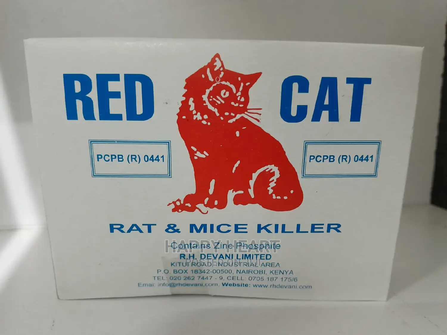 Red Cat Rodenticide 2grams , 12 Pieces / 1dozen