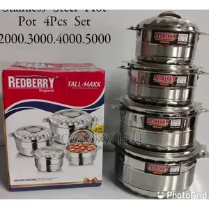 Tall Maxx Stainless Steel Hotpots 4pc Set