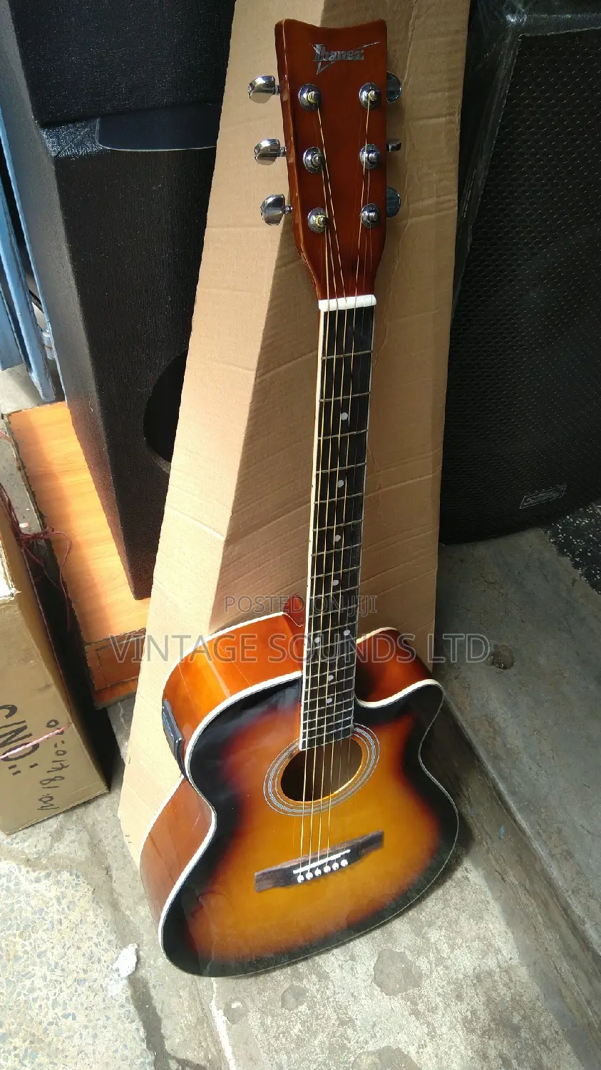 New Semi Acoustic Box Guitar