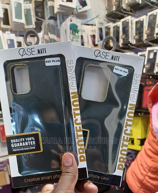 Samsung S20 Ultra Leather Cover/Case - main view