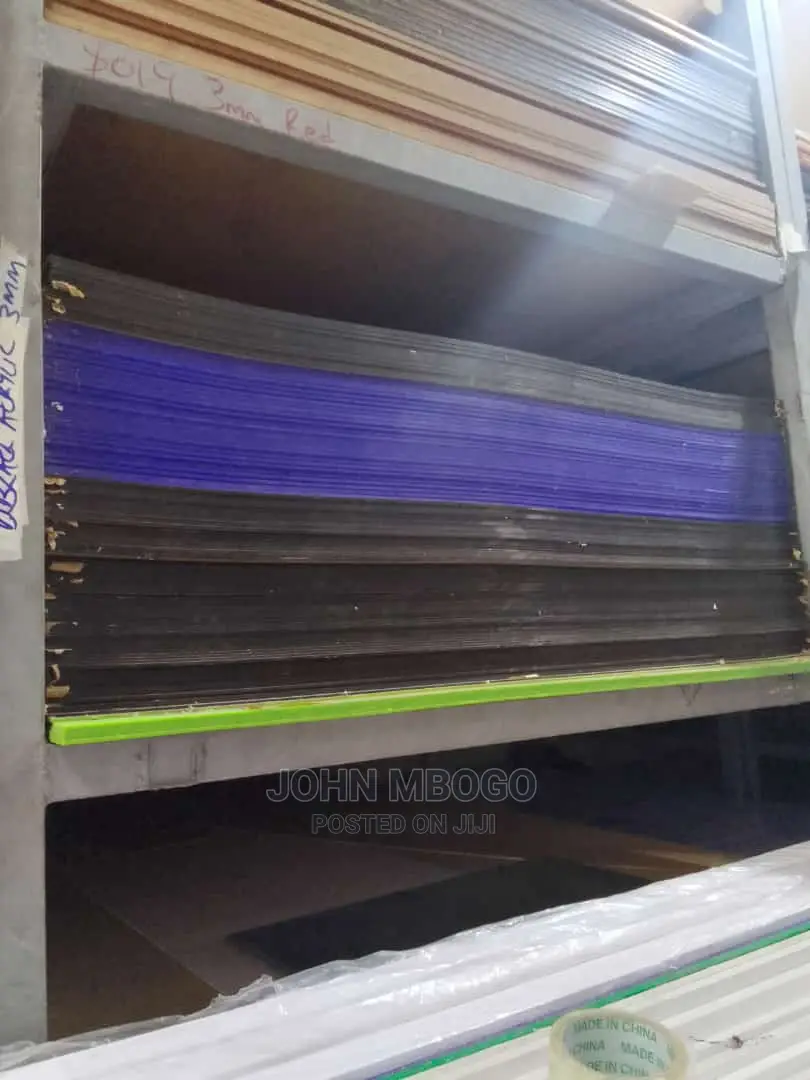 Perspex/Acrylic Sheets 2mm12 Available in Nairobi Central Building