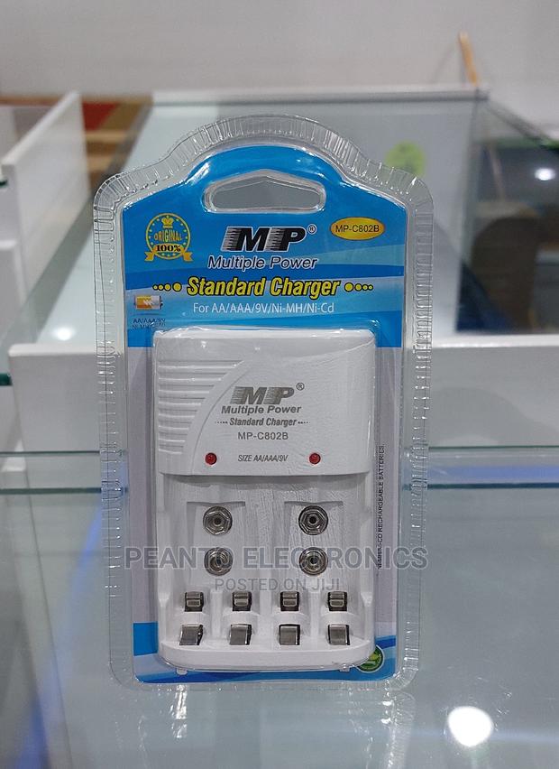 MP-C802B Battery Charger - For AA/AAA/9V - thumbnail 3