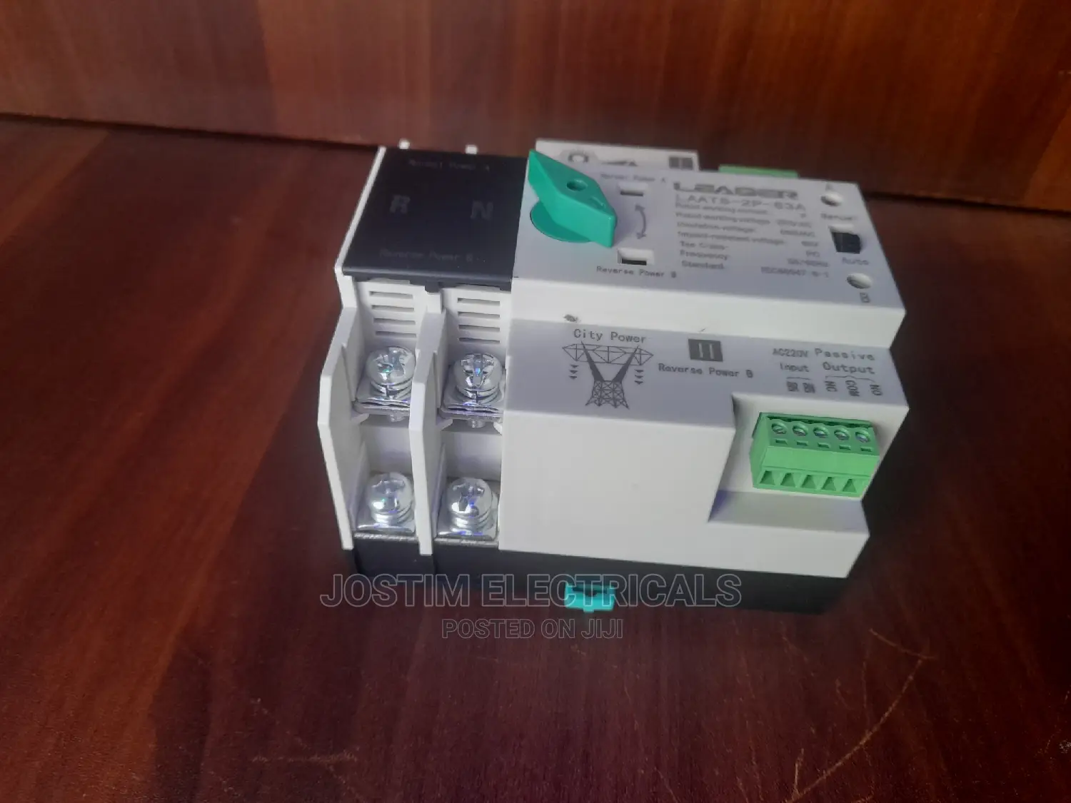 2pole Sigle Phase Ats 63a