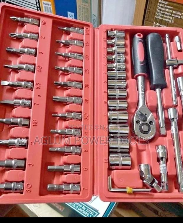 46 Pieces Socket Wrench. - thumbnail 3
