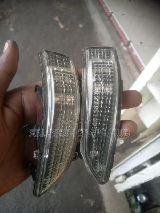 Subaru Side Mirror Deflectors - main view