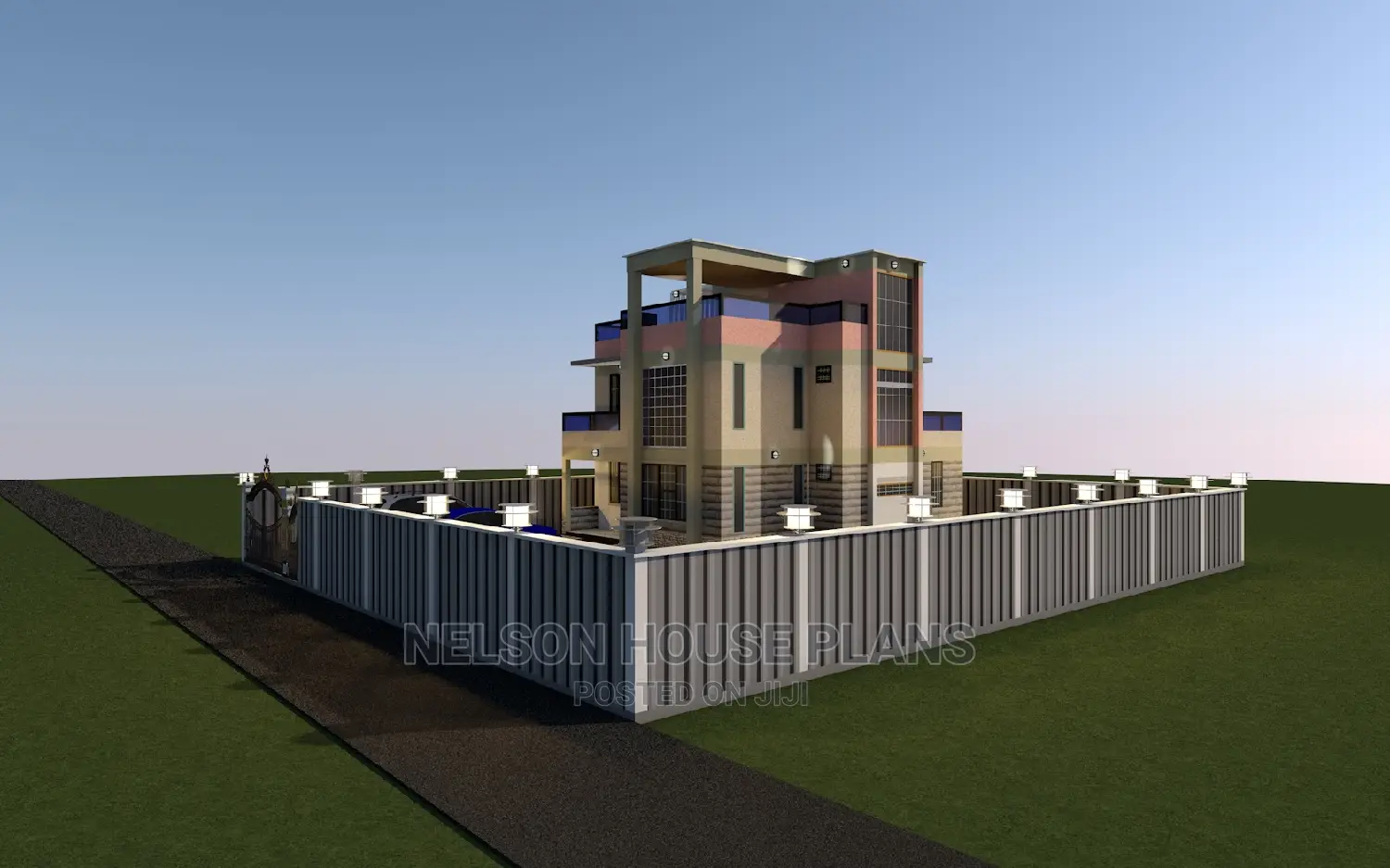 Maisonettes Architectural House Plans Design 01a21423