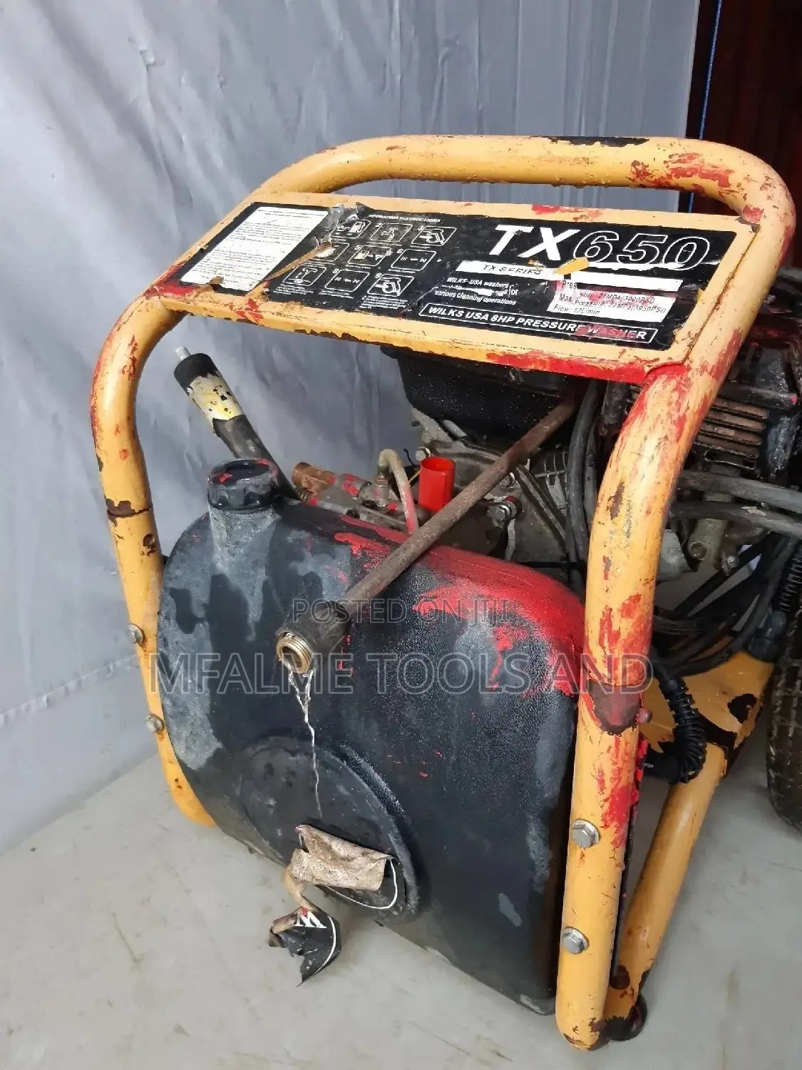 Pressure/Car Jet Washer Wilks Usa 280 Bar 8hp Petrol - Ex-Uk